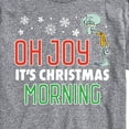 thumbnail image 3 of SpongeBob SquarePants - Oh Joy It's Christmas Morning Squidward - Men's Short Sleeve Graphic T-Shirt, 3 of 6