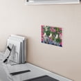 thumbnail image 5 of Yayeee Toggle Light Switch Wall Plate 2-Gang 4.56"x4.48" Decorative Outlet Cover, White Vibrant Flowers, 5 of 7