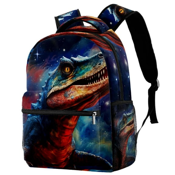 Lightweight Backpack Cartoon Dinosaur School Bag Travel Laptop Daypack for Men Women Casual Rucksack