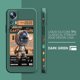 thumbnail image 3 of Case For Xiaomi 13 12 12S 11 11T 10 10S 9 8 Pro Ultra Lite Colour Simple Liquid Silicone Case Stylish Luxurious Space Astronauts, 3 of 5