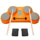 thumbnail image 1 of Batería eléctrica de mesa HXW PD405, con 163 sonidos de percusión, 4 pads de batería sensibles a la velocidad, 2 pedales y baquetas Regalo de Navidad, 1 of 5