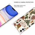 thumbnail image 5 of Moth Mushroom Bird Collage Case for iPhone 12,Aesthetic Art Design Pattern Soft TPU Bumper Case Cover, 5 of 5