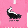 thumbnail image 3 of Inktastic Animals Cute Skunk Wasn't Me! Gift Baby Girl Dress, 3 of 4