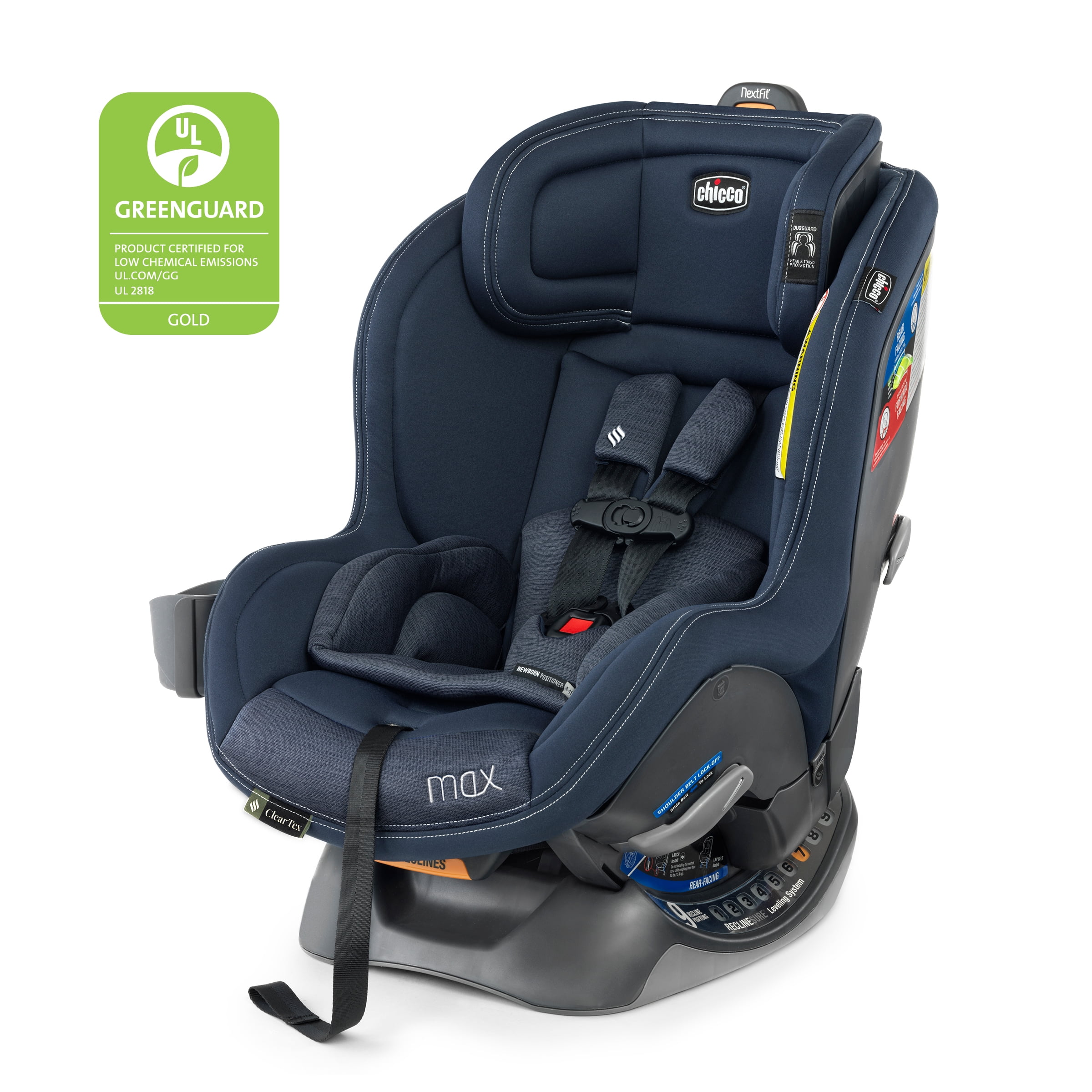 Chicco NextFit Zip Convertible Child Safety Baby Car Seat Nebulous NEW 