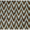 thumbnail image 4 of oneOone Organic Cotton Poplin Twill Fabric Chevron Ikat Printed Craft Fabric BTY 42 Inch Wide, 4 of 4