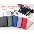 thumbnail image 4 of OUSITAID RFID Anti-Magnetization Bank Card ID Nameplate Holder Protection Sleeve Men And Women Universal Portable Fashion Simple Multi-Card PU Card Case, 4 of 7