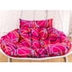 thumbnail image 1 of Cojín de asiento de cesta colgante para columpio, silla de hamaca de huevo colgante gruesa para el hogar, jardín, mecedora, sin silla Fivean unisex, 1 of 2