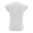 thumbnail image 3 of Blusa George para Mujer Cuello Redondo, Manga Corta con Eylet Beige Talla EG, 3 of 4
