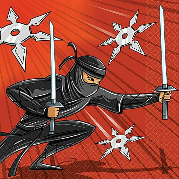 NINJA LUNCHEON NAPKINS