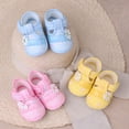 thumbnail image 3 of PEACNNG Soft Cotton Sole Anti-slip Baby Shoes Lovely Flower Infant Baby Girl Shoes Spring Autumn Comfort Newborn Baby Princess Shoes, 3 of 5