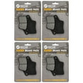 thumbnail image 1 of Niche Rear Brake Pad Set for Ski-Doo Summit Semi-Metallic Snowmobile 4 Pack 519-KPA2515D, 1 of 6
