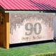 thumbnail image 3 of Happy 90th Birthday Banner Backdrop Decorations For Women, Rose Gold 90 Birthday Party Sign Supplies, Pink 90 Year Old Birthday Poster Background Phot, 3 of 5
