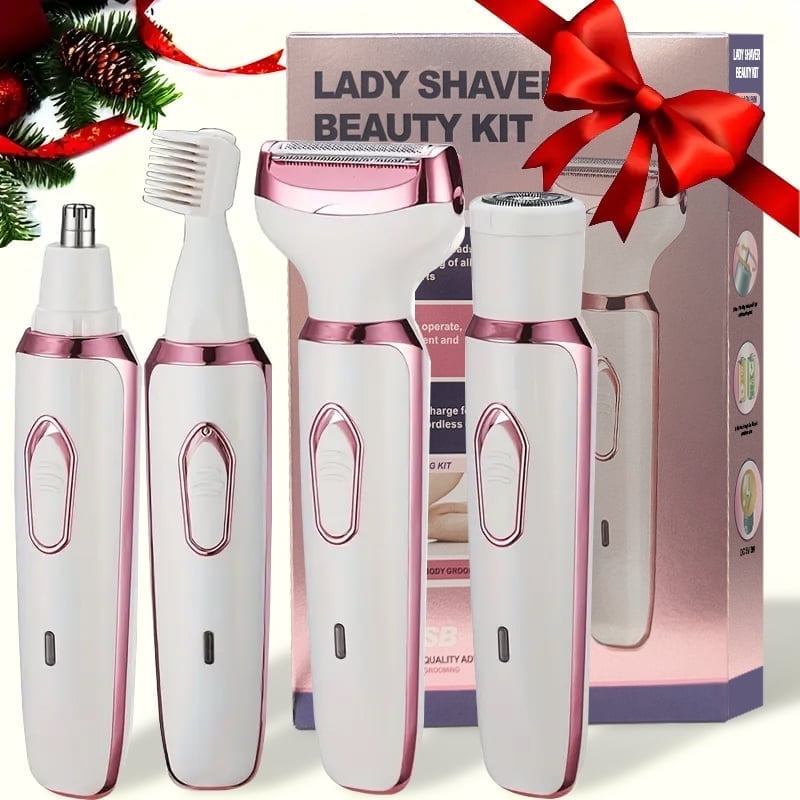 Cshidworld Electric Shaver for Women Men 4 in 1 Waterproof