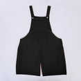 thumbnail image 6 of Girls Jumpsuits Overalls Shorts Kids Casual Adjustable Strap Rompers With Pockets Demin Jumpsuit Size 8 Y-10 Y, 6 of 6