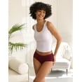 thumbnail image 5 of INNERSY Underwear for Women Cotton Hipster Breathable Panties 4 Pack(2XL,Red Spice), 5 of 9