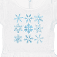 thumbnail image 4 of Inktastic Winter Snowflakes Girls Baby Dress, 4 of 5