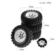 thumbnail image 4 of Llanta de Metal 1,9 Pulgadas 4 Piezas para 1/10 Rc Crawler PENGJJMXG, 4 of 5