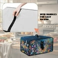 thumbnail image 5 of Renewold Small Appliance Cover for Toaster Oven, Keep Kitchen Appliance Free From Dust And Fingerprint, Smart Oven Air Fryer Cover Kitchen Decor, 22.5 x 18.5 x 13 Inches, Black Cat Daisy Floral, 5 of 7