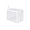 White, variant on Yhmxh Clear PVC Clothes Storage Box with Zipper & Reinforced Handles, Foldable Transparent Clothing Organizer Bin, Dustproof Stackable Storage Container for Closet Sweaters, Shirts, Bedding, Toys