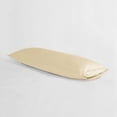 thumbnail image 2 of Body Pillow Cover, Pillowcase, 100% Brushed Microfiber, Soft and Cozy, Envelope Closure, for Adults Pregnant Women, 20" x 54", Khaki, 2 of 7