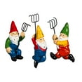 thumbnail image 3 of Evergreen Gnome Pot Percher, Red Hat, 3 of 4