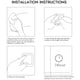 thumbnail image 4 of Ahorro De Espacio En Forma De U Del Tenedor Autoadhesivo De La Mano De La Barra De Toalla, 4 of 8