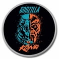 thumbnail image 3 of 2021 Colorized 1 oz Silver Godzilla Vs. Kong Face-Off (w/ TEP), 3 of 4