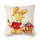 thumbnail image 1 of Árbol de Navidad de animales lindos Funda de cojín de lino Funda de almohada de granja Sofá Decoración del Hogar Navidad 2023 Decoración de Año Nuevo, 1 of 4