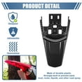 thumbnail image 3 of Unique Bargains Motorcycle Rear Tail Mud Guard Fender for Electric Dirt Bike for Sur-Ron/for Surron/S/X/X160/X260 Carbon Fiber Pattern Black, 3 of 7