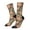 2 Black-2, variant on Squirrel And Nuts Print Adult Socks for Men & Women,Calf Socks, Ankle Socks,Boots Socks,Breathable Casual Sock,Unisex Crew Socks