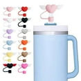 thumbnail image 4 of Love WingsStraw Covers Cap Reusable Straw Cover--- E8C4, 4 of 9