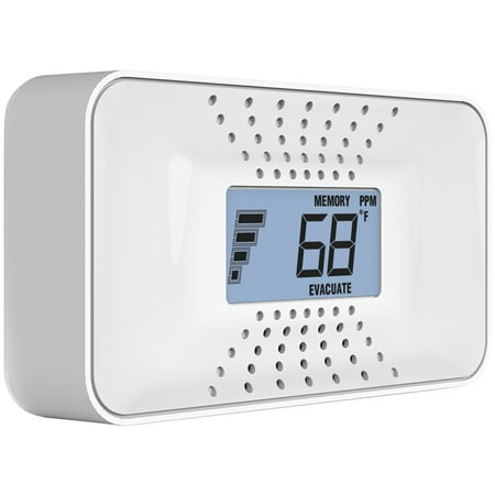 Carbon Monoxide Test Kit First Alert CO710 Carbon Monoxide Detector with 10-Year Battery and Digital Temperature Display ()