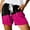 Hot Pink, variant on TSADFHJI Leather Skirts for Women A Line Ladies Casual Drawstring Shorts Summer Elastic Belt Shorts Pockets Xl Red