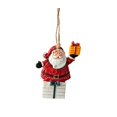 thumbnail image 1 of Adorno colgante navideño, decoración para fiestas navideñas, colgantes para árbol de Navidad Papá Noel y caja, 1 of 9