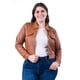 thumbnail image 1 of Chamarra corta de vinipiel Roman Fashion /Tallas Extras, 18048 (Chedron) cafe 38, 1 of 5
