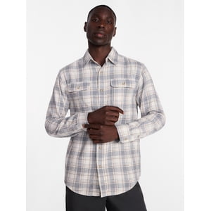 George Men's Plaid Flannel Shirt