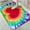 Tie Dye Heart in Rainbow Colors, variant on 1pc Tie Dye Heart in Rainbow Colors Bathroom Rug Bathroom Decor and Accessories- Durable,Anti Slip,And Quick Drying,Suitable For Indoor/outdoor Use - Perfect For Bathrooms,Bedrooms,Kitchens