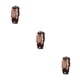 thumbnail image 3 of Minnieouse Reloj de cuarzo para mujer, mano de obra fina, tiempo de viaje preciso, correa de cuero ajustable, reloj para mujer, café oscuro Type1 NO1, 3 of 6
