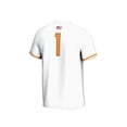 thumbnail image 3 of Unisex GameDay Greats #1 White Tennessee Volunteers Lightweight Baseball Fashion Jersey, 3 of 3