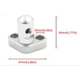 thumbnail image 3 of Billet LS1 Throttle Cable Bracket for GM Throttle Body with 3" Linkage Cam, 3 of 4