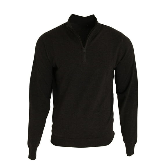 Premier Mens 1/4 Zip Neck Knitted Sweater