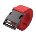 thumbnail image 4 of Ruiboury Outdoor Breathable Men Waist Belt Quick Release Buckle Red, 4 of 9