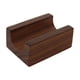 thumbnail image 1 of Bandeja de madera para tacos y sushi, adorno para escritorio, soporte para sushi Madera oscura en forma de U, 1 of 9