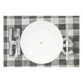 thumbnail image 2 of Home Plaid 12×18 inch Placemats Heat Resistant Washable Foldable Rectangular Placemats Set Decoration Indoor Outdoor for Kitchen Dining Table 4PCs, 2 of 8