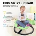 thumbnail image 4 of Sensory Spinning Chair for Kids with Autism & ADHD, Swivel Chair for Indoor/Outdoor Use, Sit and Spin Toys, Fish-Shaped Sensory Chairs for Autistic Children, Training Body Coordination, 4 of 6