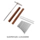 thumbnail image 3 of 17-Key Kalimba Mbira DIY Part Set Shrapnel Tuning Hammer Kit Para Estrenar, 3 of 8
