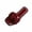 Burgundy, variant on Womens Square Toe Bow Flat Sandals Slip On Mules Casual Simple Solid Everyday Lazy Loafers Outdoor Summer