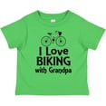 thumbnail image 3 of Inktastic I Love Biking with Grandpa Boys or Girls Toddler T-Shirt, 3 of 5