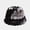 Black, variant on New Soft Ruffle Sweet Bucket Hat Plush Lotus Leaf Winter Warm Fisherman Hat Women Girls Autumn Outdoor Panama Casual Caps Hats