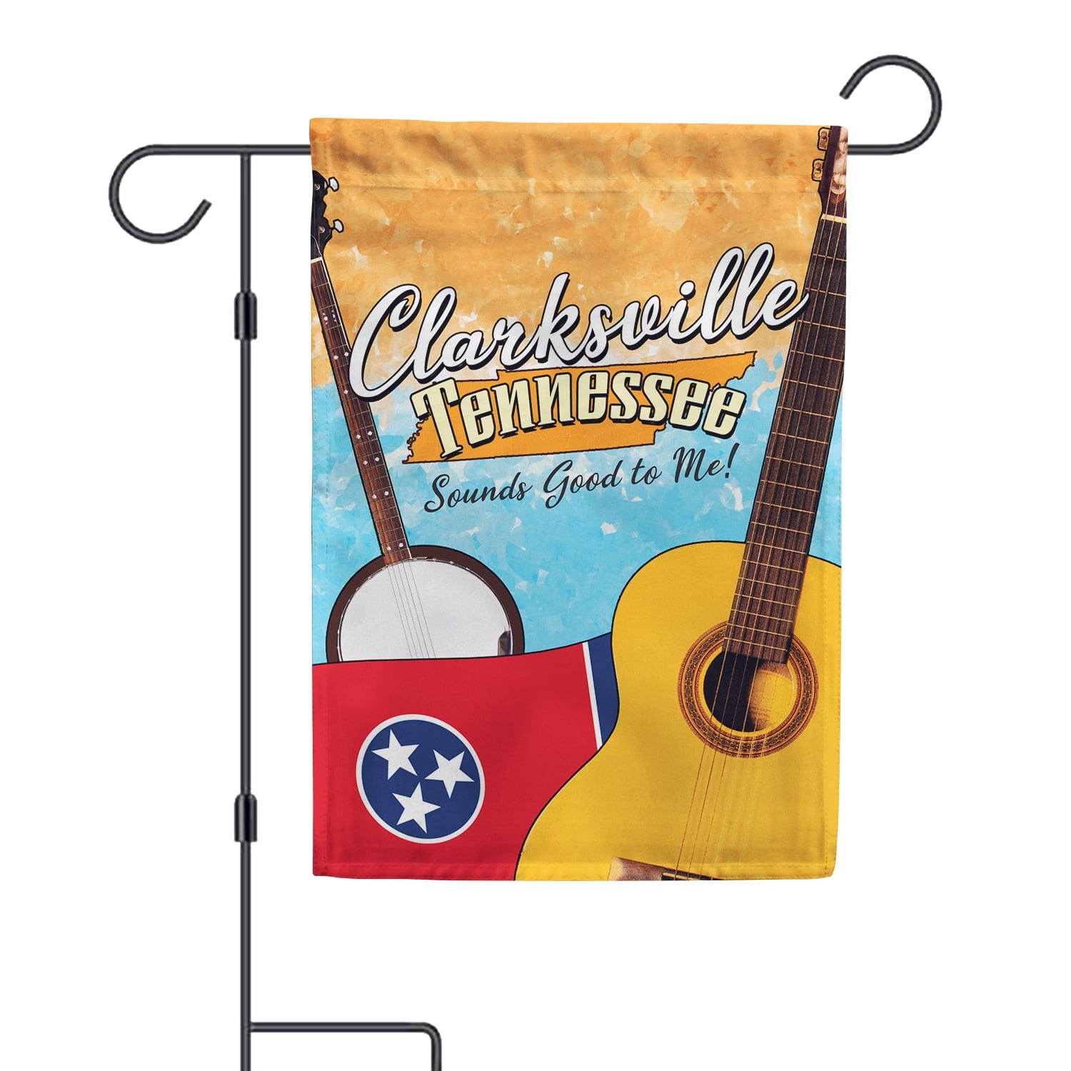 Clarksville Tennessee Garden Flag 12.5 x 18 inches Double Sided Outdoor  Yard Decorative Tennessee State Flag, Clarksville Hometown Garden Flag,  Clarksville City Gift, Made in the USA - Walmart.com